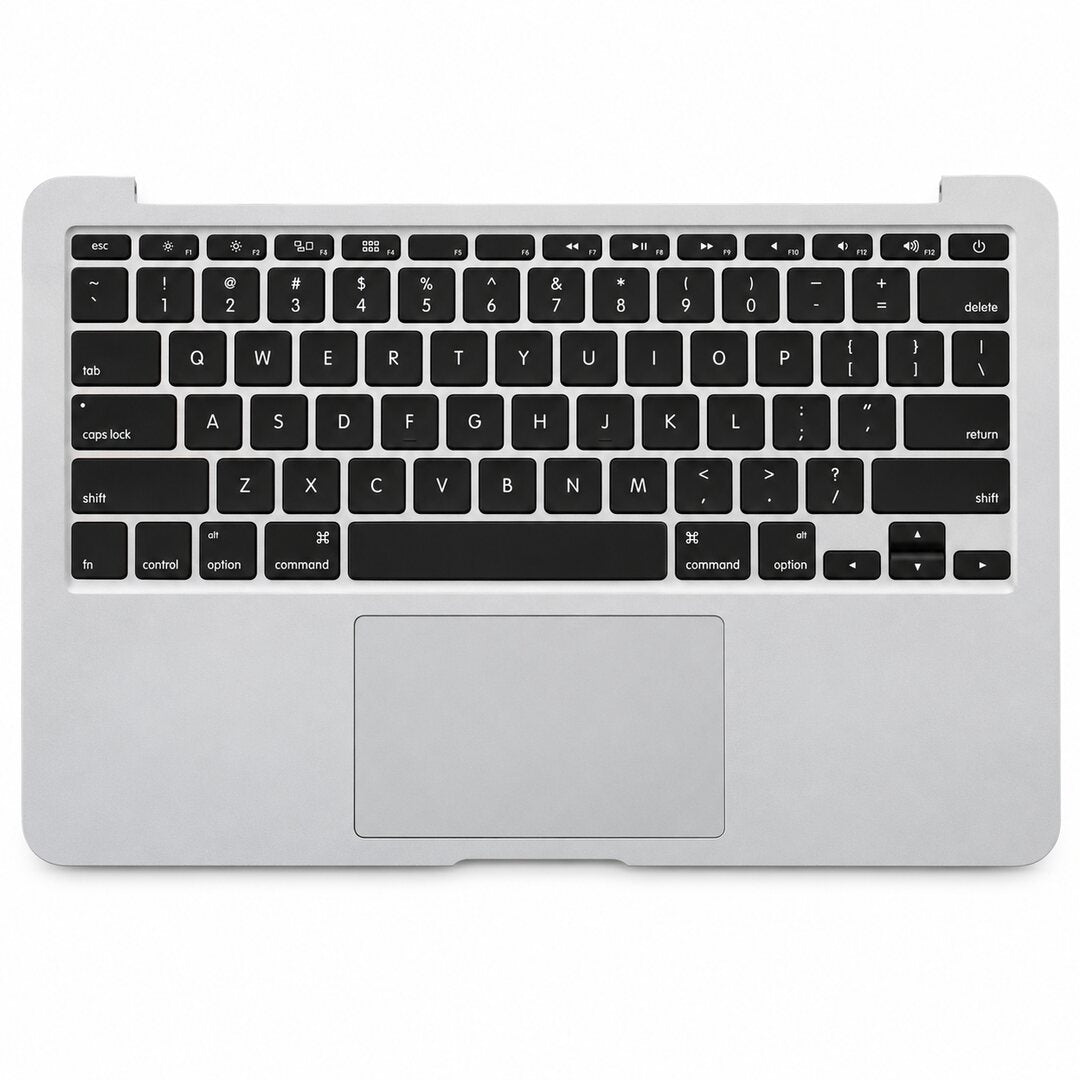 A1465 top case assembly with keyboard and trackpad, original generated image
