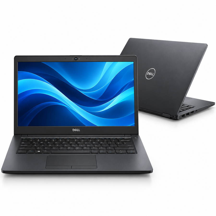 Dell Latitude 5300 renewed business laptop front and back view