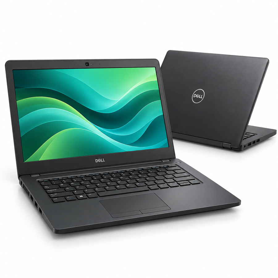 Dell Latitude 5310 renewed business laptop front and back view