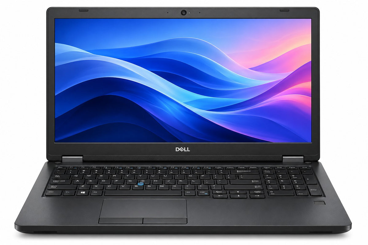 Dell Precision 5510 renewed mobile workstation front view UAE