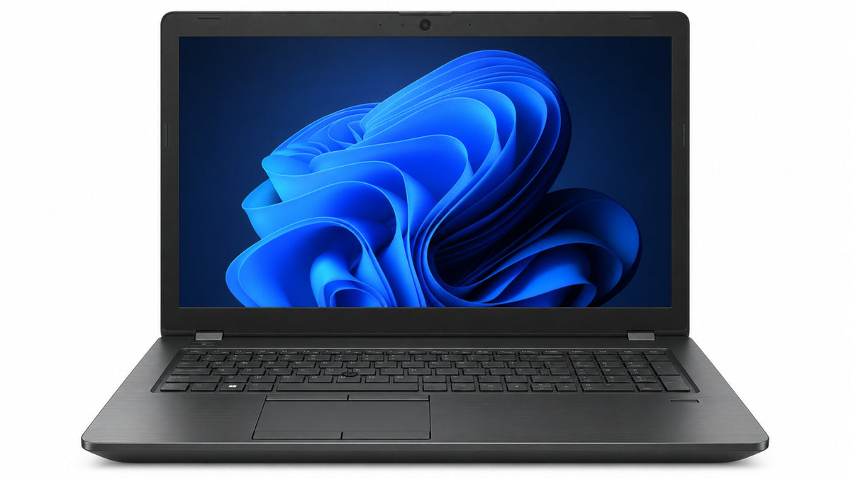 Illustrative front view of 15-g3 workstation on white background
