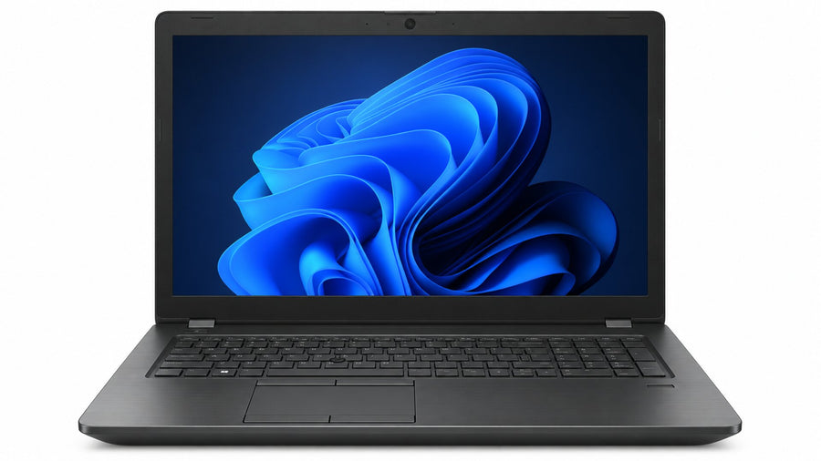 Illustrative front view of 15-g3 workstation on white background