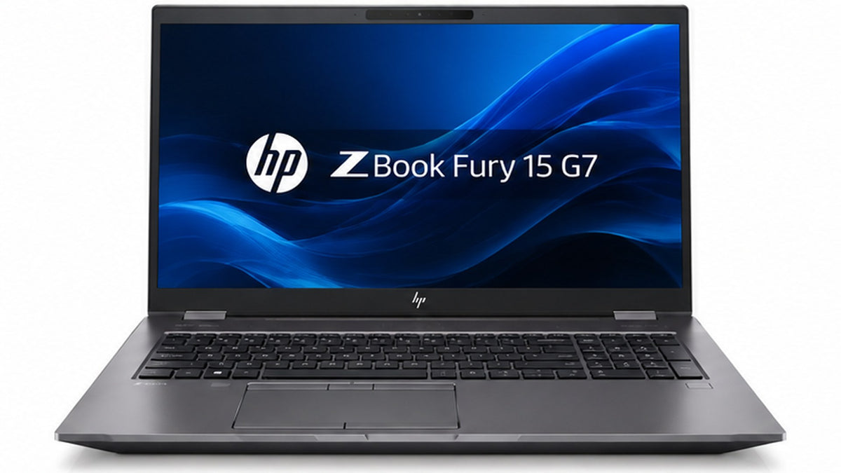 HP ZBook Fury 15 G7 front view renewed workstation