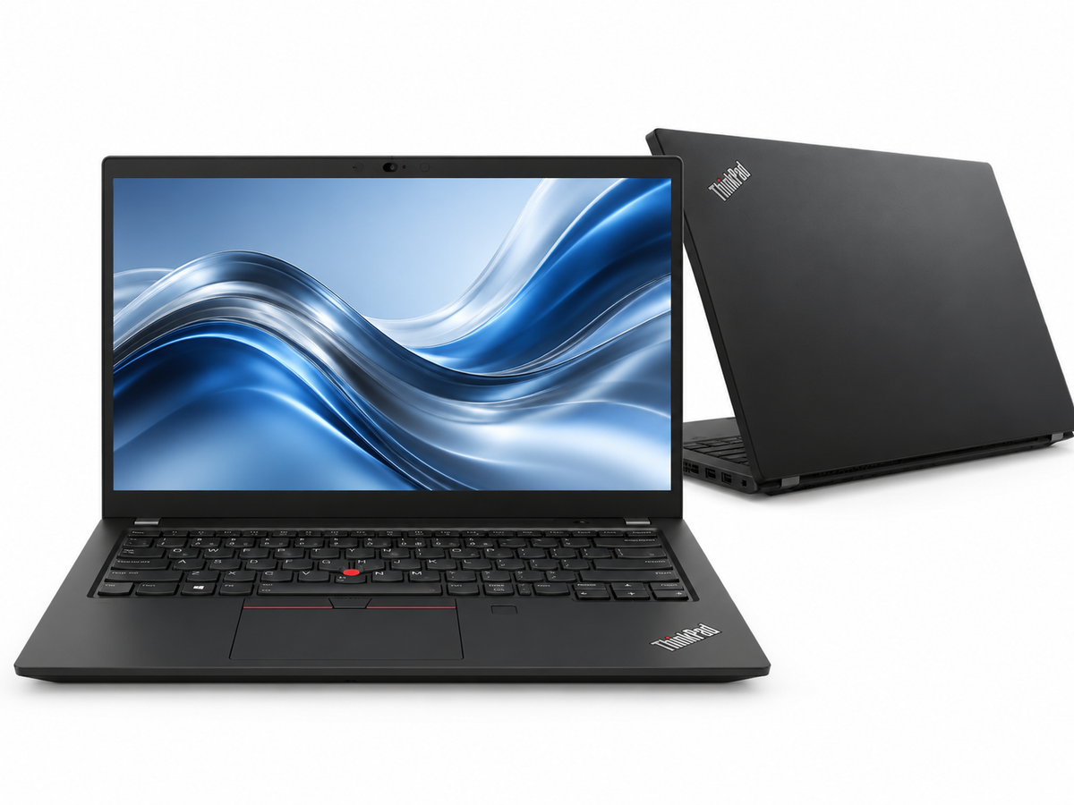 Lenovo ThinkPad P14s Gen 2 renewed workstation front and back view