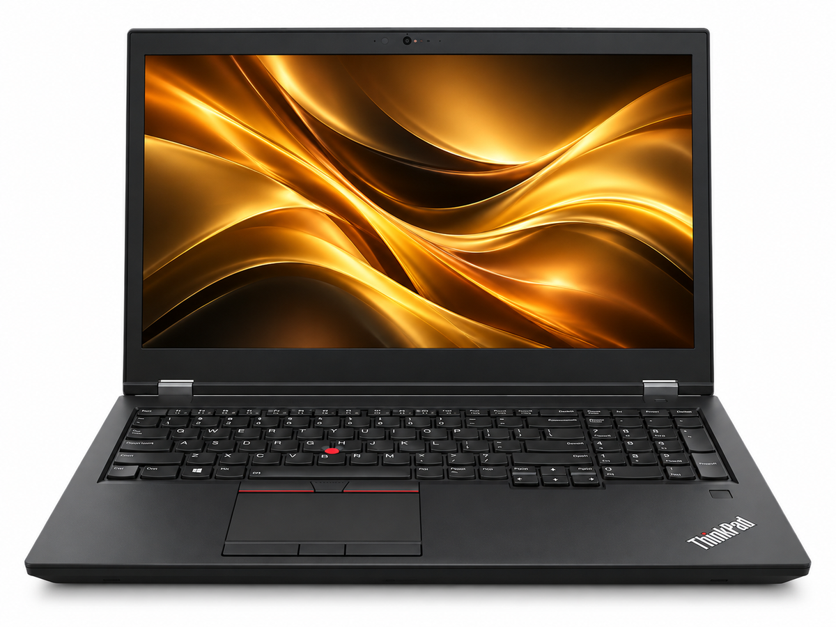 Lenovo ThinkPad P15 Gen 1 renewed workstation front view