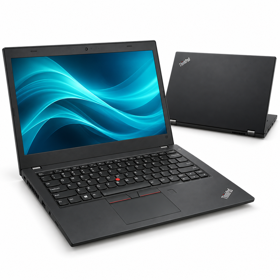 Lenovo ThinkPad T460 renewed laptop front and back view