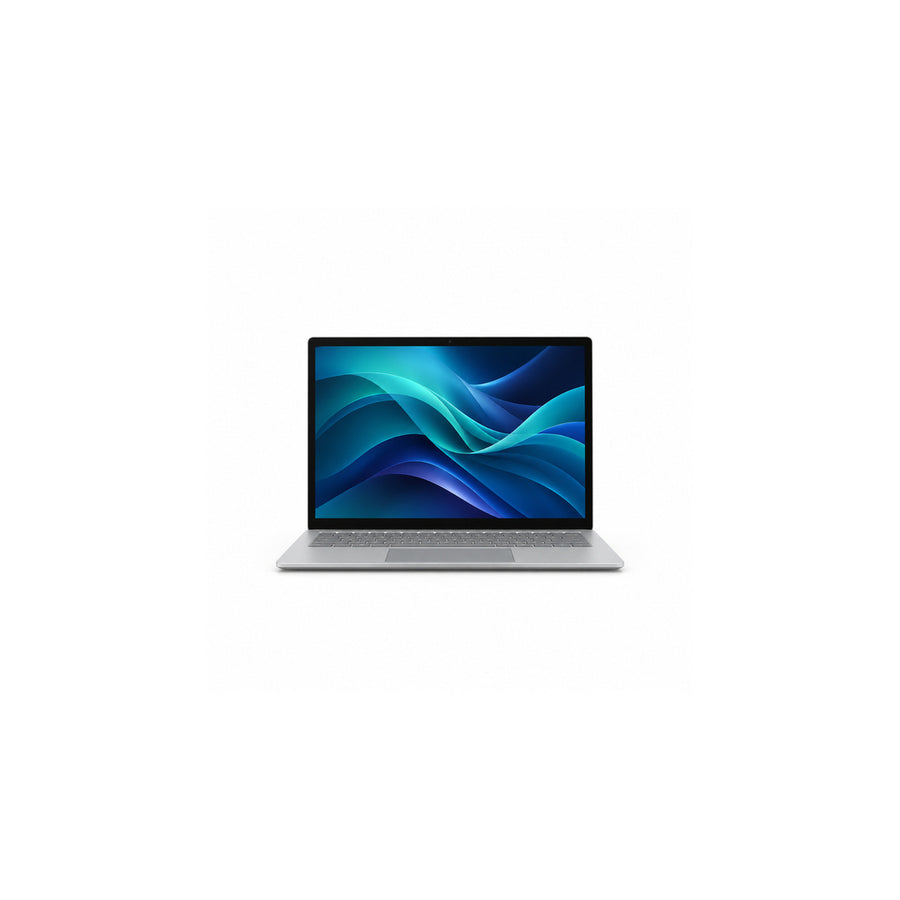 Front-facing Surface Laptop 4 Core i5 16GB, teal indigo wallpaper, full device centered with generous white margin