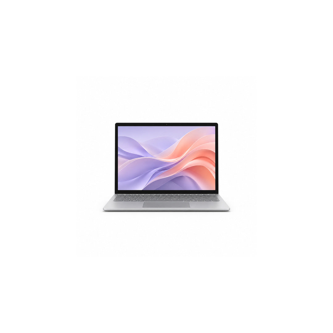 Front-facing Surface Laptop 4 Core i5 8GB, lilac coral wallpaper, full device centered with generous white margin